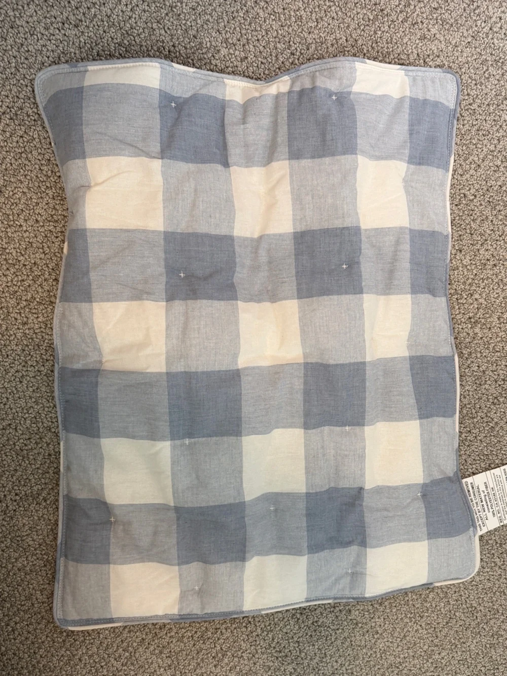 NWT Pottery Barn Kids Buffalo Check Queen Comforter and Shams
